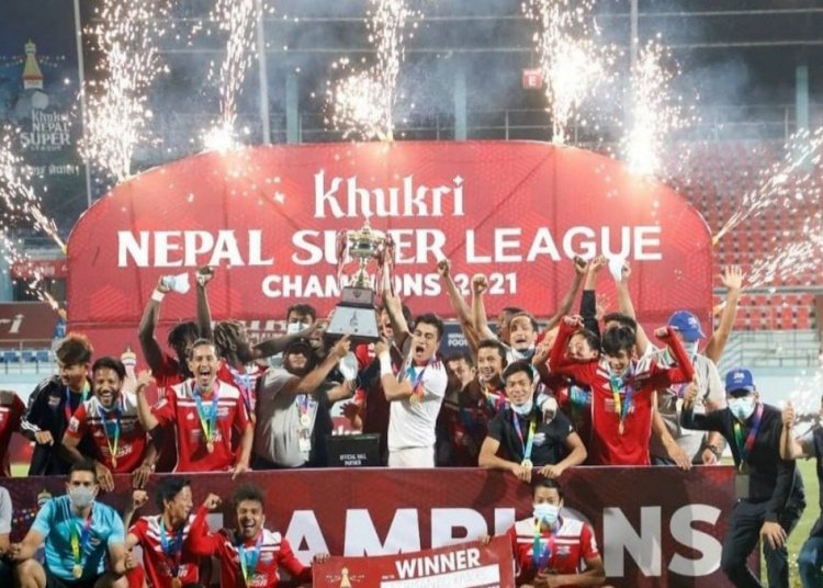 Nepal Super League Kathmandu and Pokhara played a goalless draw