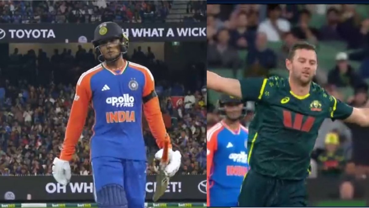 Australia vs India T20I: Hazlewood's early blows to India and Marsh's innings helped Australia easy win